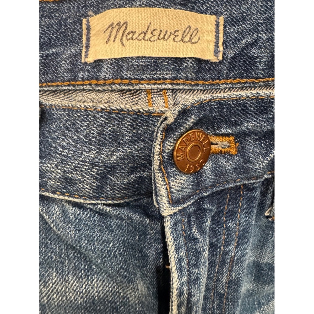 Madewell The Perfect Vintage Jean Women's Size 26 Distressed‎ Denim High Rise - Picture 8 of 9
